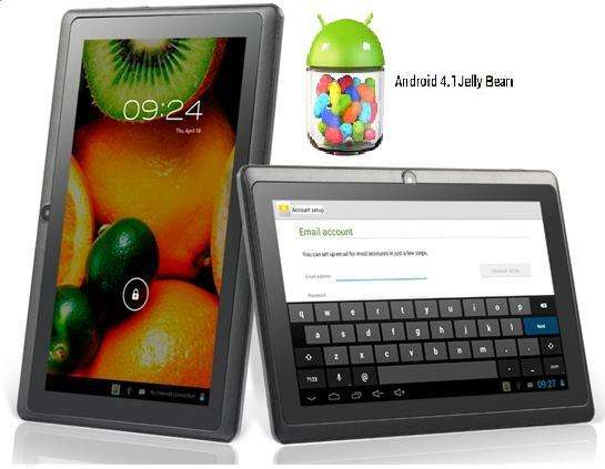 ** DUAL CORE PROCESSOR ** PREMIUM 7INCH TAB -  ANDROID 4.1.1 - 2 CAM - WIFI - 3G  WITH KEYBOARD CASE