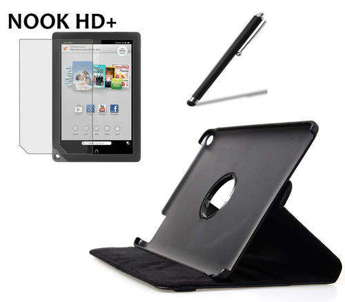 ***IN STOCK** 360 ROTATING CASE WITH STYLUS AND ANTI GLARE SCREEN GUARD - IPAD 2/3/4