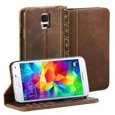 ***IN STOCK**CHOICE OF LEATHER RETRO BOOK STYLE COVERS FOR SAMSUNG GALAXY S5 OR IPHONE 5