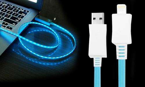 ***IN STOCK** CHOICE OF LED CHARGING CABLES FOR SAMSUNG OR IPHONE