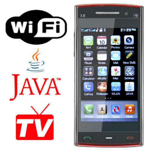 *** LOCAL STOCK *** WIFI X6 Quad Band Dual Card With Wifi TV Java Unlocked Mobile Phone