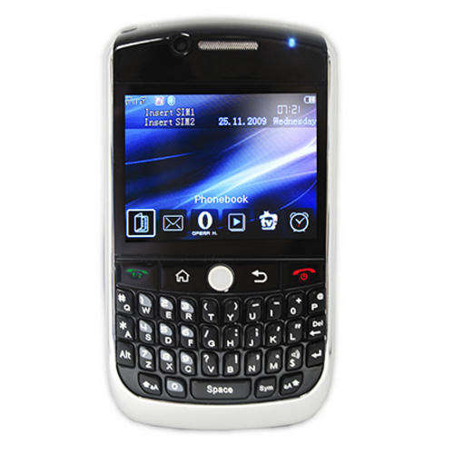 *** LOCAL STOCK *** Dual sim Wifi Java TV Fm Radio mobile phone with Blackberry 8900 appearance