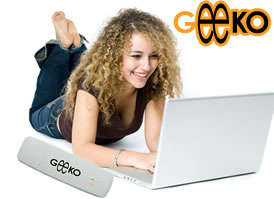 Geeko 3G 7.2MBps USB Modem (Free Shipping)