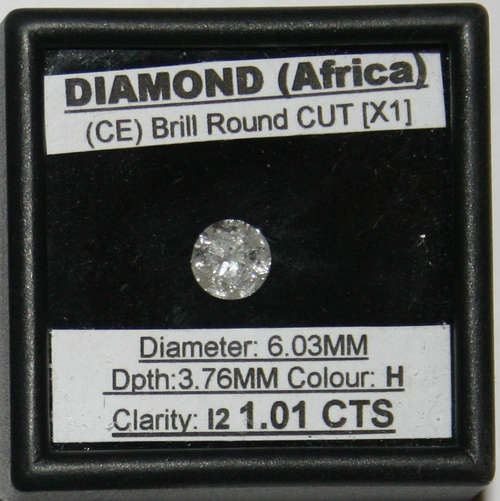 ***** 1.010ct Round Cut CERTIFIED DIAMOND ****** No Reserve.