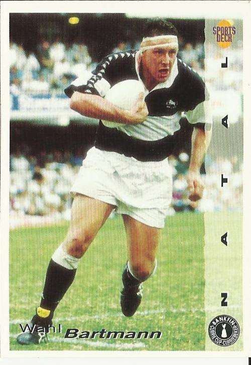 1994 Currie Cup Rugby Trading Card Wahl Bartmann