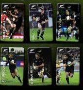 2010 New Zealand Team Tags Rugby Cards