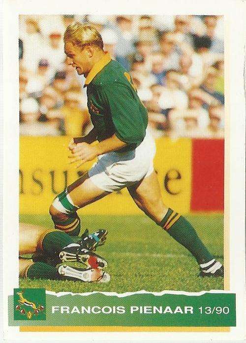 1994 Rugby Trading Card Francois Pienaar