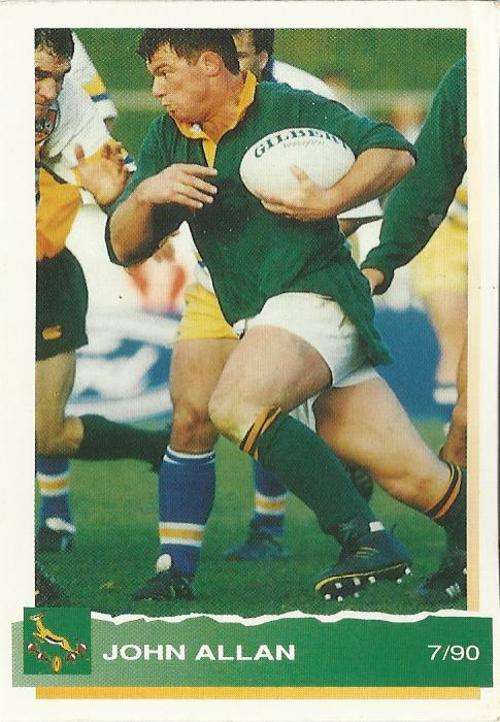 1994 Rugby Trading Card John Allen