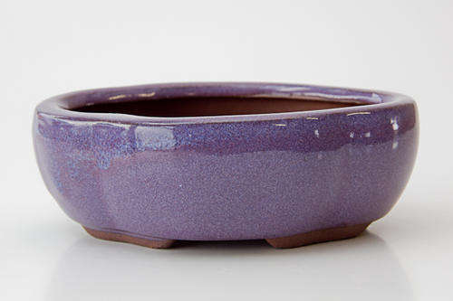 Glazed Bonsai Container, 14.5 x 12 x 5cm