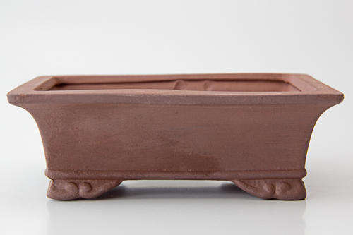 Unglazed Bonsai Container, 20 x 16 x 6.5cm