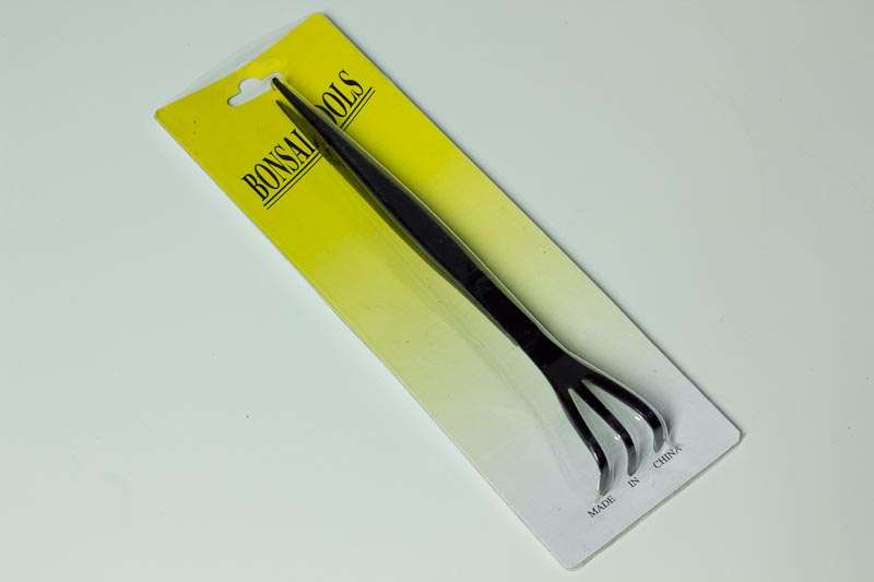 Combination Bonsai Rake and Tweezer, 21cm