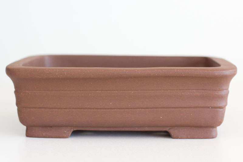 Handmade, unglazed Bonsai Container