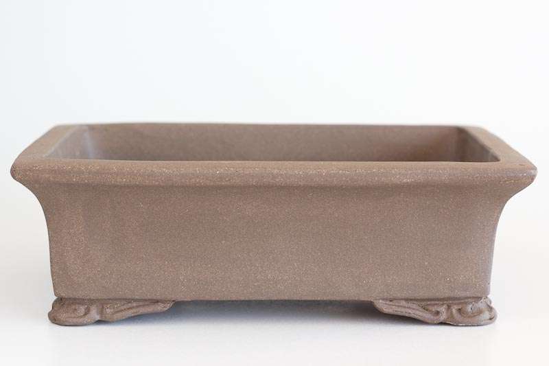 Handmade, unglazed Bonsai Container