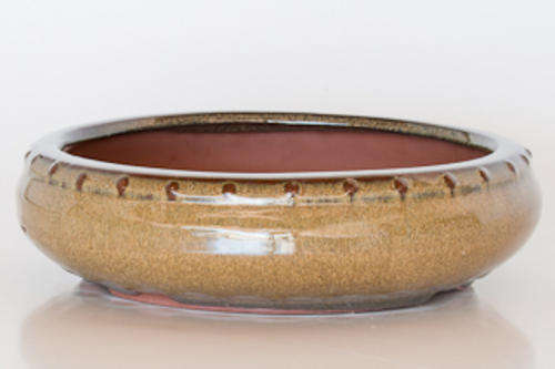 Glazed Bonsai Container, 20 x 16 x 7.5cm