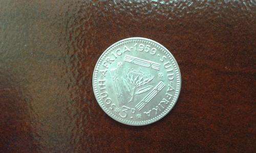 UNCIRCULATED 1959 THREEPENCE 3D