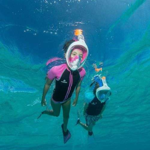 TRIBORD DECATHLON Easybreath Full Face Mask - Blue
