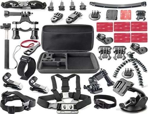 Optodio 37-in-1 GoPro Accessories Set for GoPro Hero5/4/3+/3/2/1