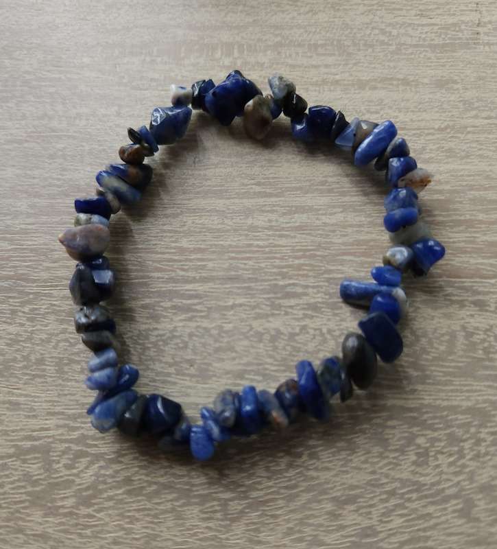 Sodalite Chip Bracelet - 5-8mm
