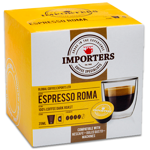 Importers Full Range Variety - 80 Nescafe Dolce Gusto compatible coffee capsules