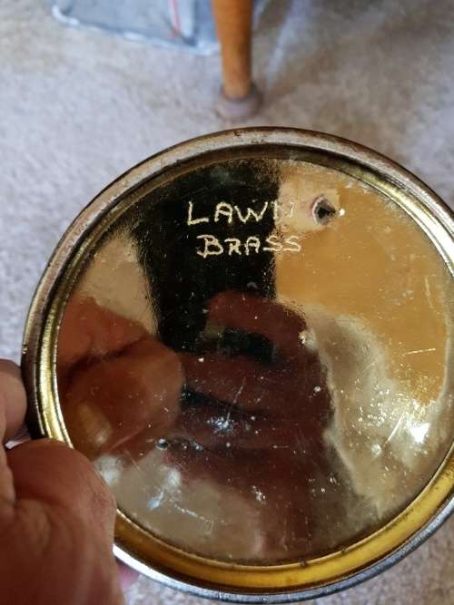 Antique Brass Milk Can