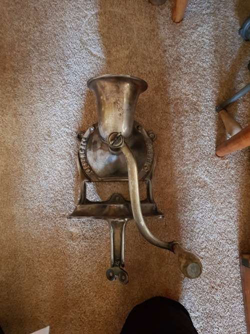 Antique Spong No 5 Meat Grinder