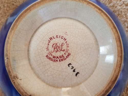 Vintage Burleigh porcelain bowl