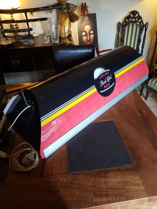 Black label Pool table hanging lamp shade