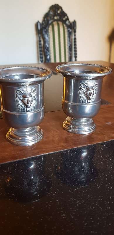Pair of EPNS candelabra