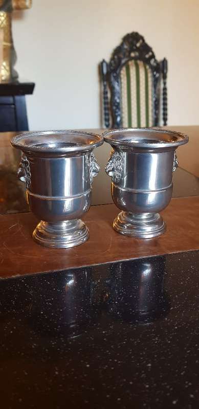 Pair of EPNS candelabra