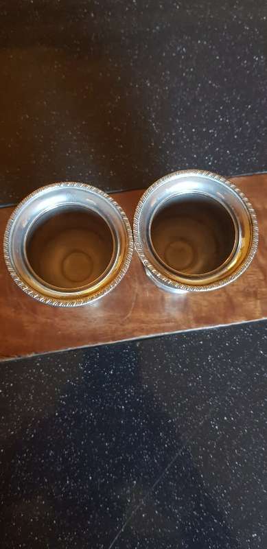 Pair of EPNS candelabra