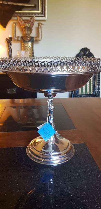 Silver plated EPNS compote