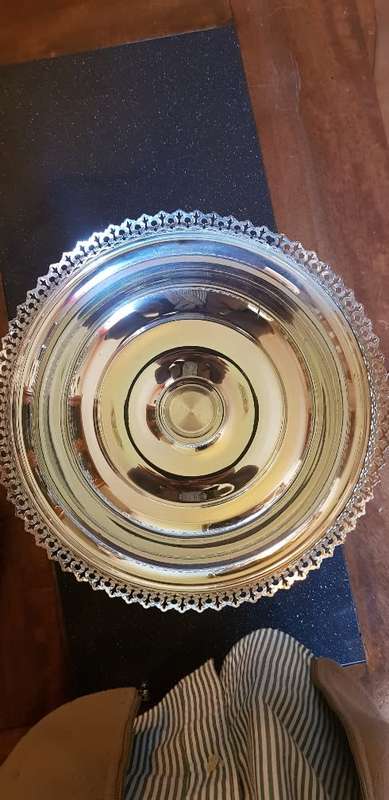 Silver plated EPNS compote