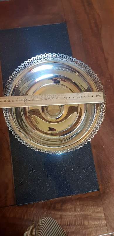 Silver plated EPNS compote