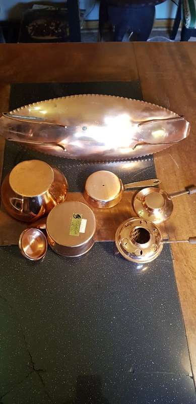 Lot Of Assorted Copper items incl Royal Sable From Zimbabwe