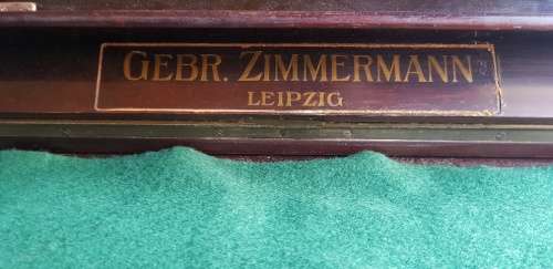 Antique Zimmerman Liepzig Serial No 1055099 1919-1930