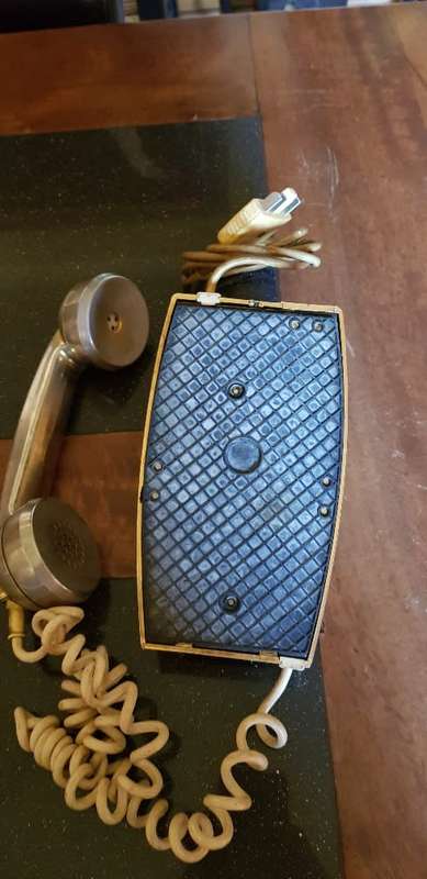 Vintage Gold Telephone