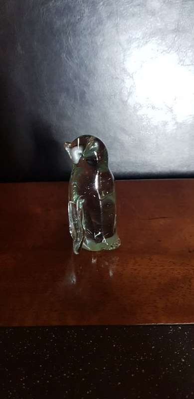 Ngwenya Glass Penguin Figurine 7 cm Tall