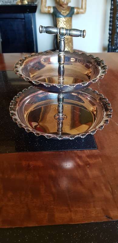 Vintage Silver Plated Sweets Dish.