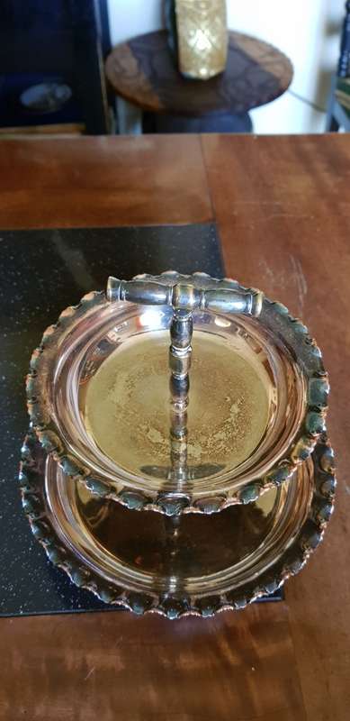 Vintage Silver Plated Sweets Dish.