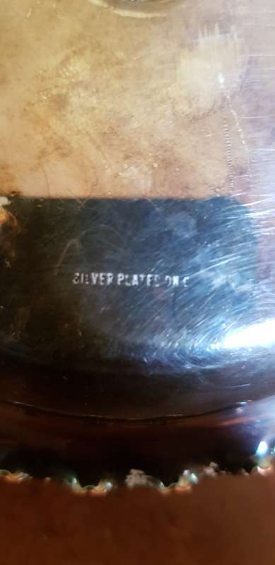 Vintage Silver Plated Sweets Dish.