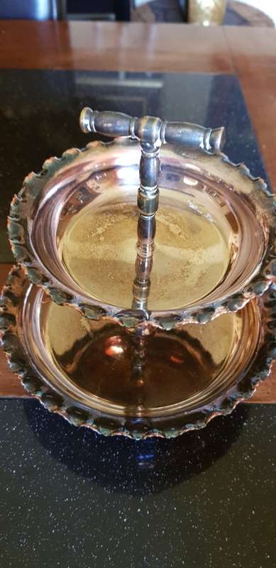 Vintage Silver Plated Sweets Dish.