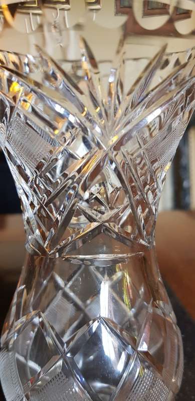 Beautiful Single Stem Crystal Vase