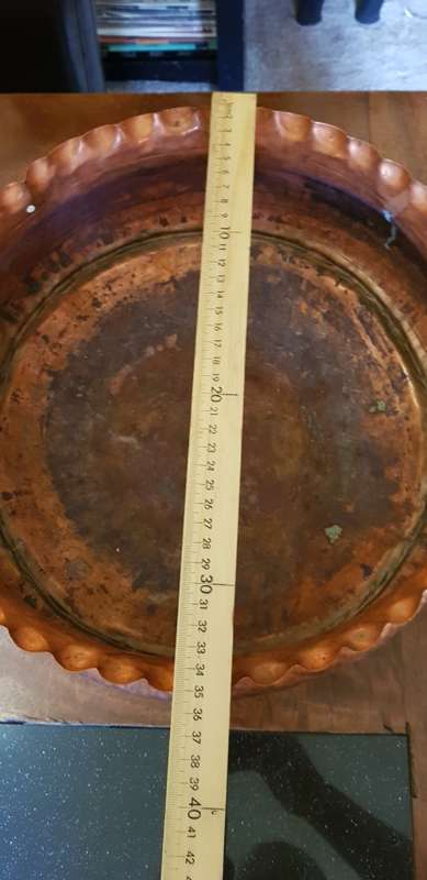 Large Copper Planter