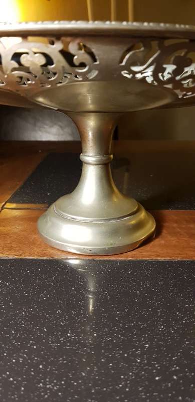 EPNS Hallmarked Silver Plated Fruit Tray