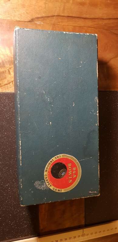 Vintage B&A Carpet Bowls in Original Box