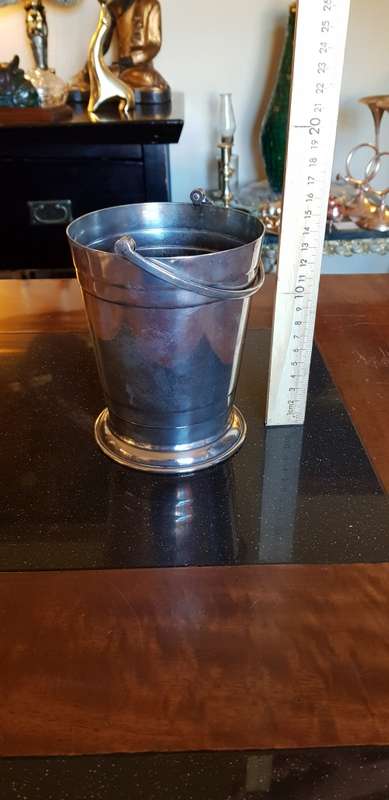 EPNS Silver Plated Seranco Ice Bucket with Markings