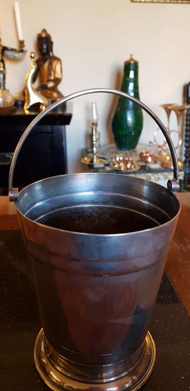 EPNS Silver Plated Seranco Ice Bucket with Markings