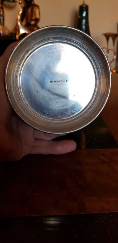 EPNS Silver Plated Seranco Ice Bucket with Markings