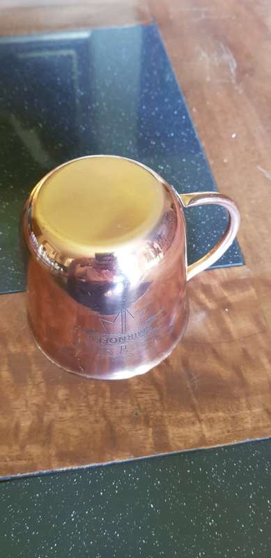 Smirnoff Copper Canteen Cup