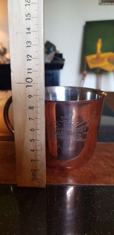 Smirnoff Copper Canteen Cup